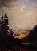 Albert Bierstadt The_Matterhorn oil